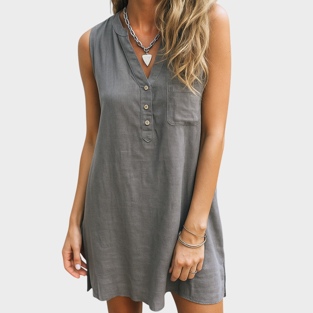 ANDREA - Elegantní šaty bez rukávů