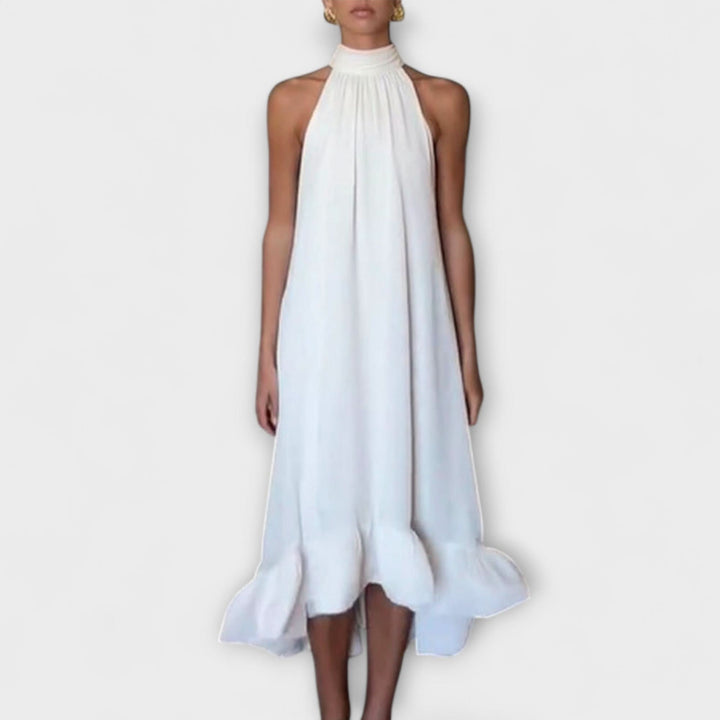 Emilia - Elegantní šaty s volány