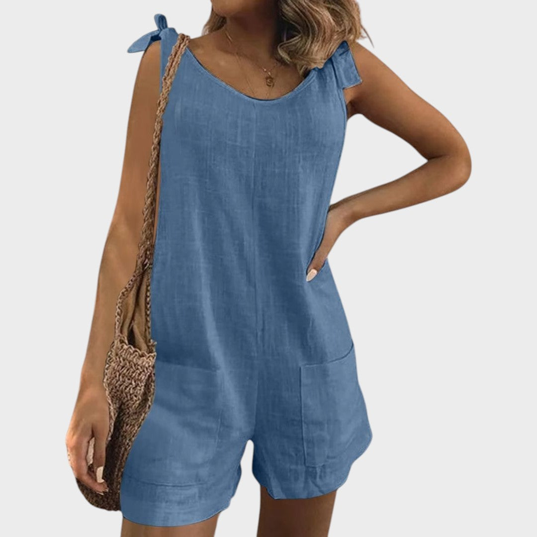 PETRA - Kapsáčové šaty s ramínky a kapsami