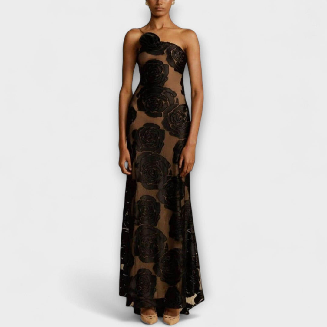 Sara - Květinové Maxi Šaty