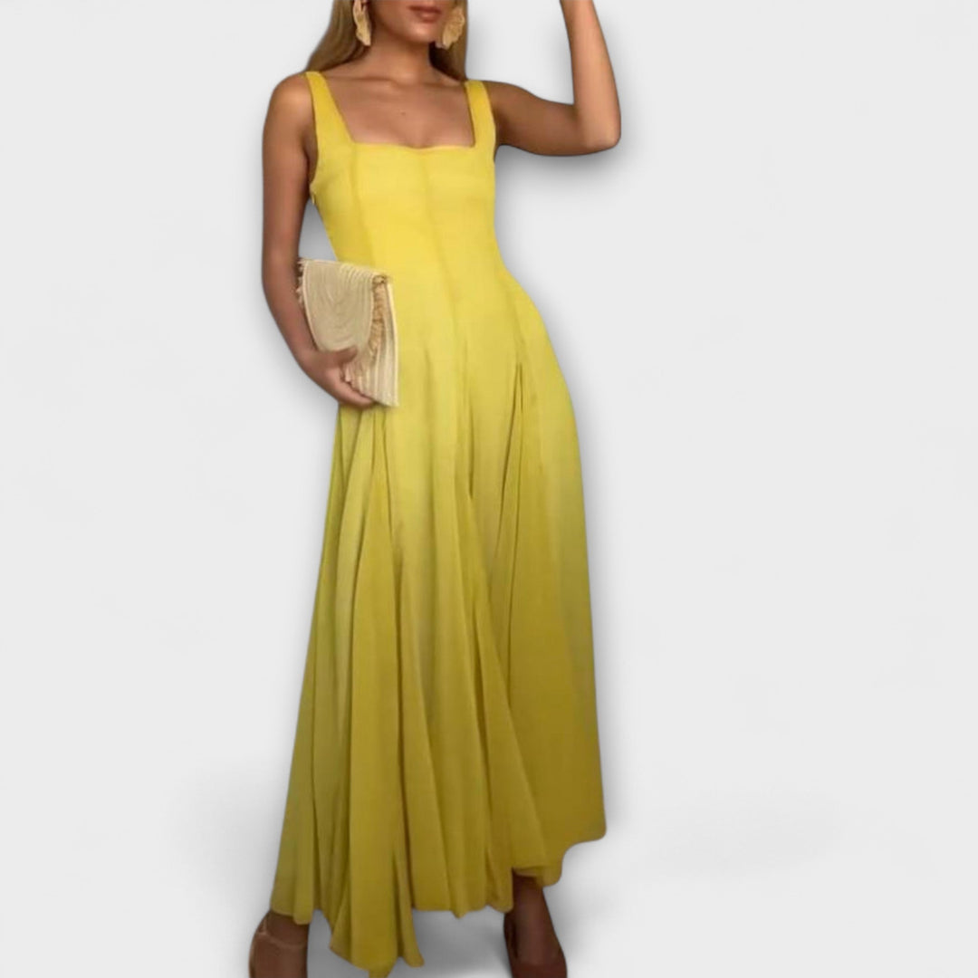 Lilith - Šaty s čtvercovým výstřihem