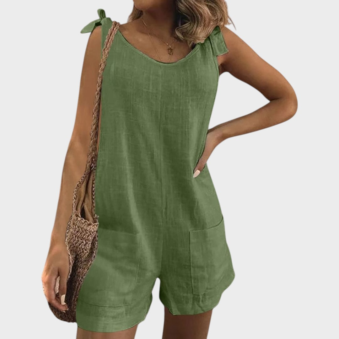 PETRA - Kapsáčové šaty s ramínky a kapsami