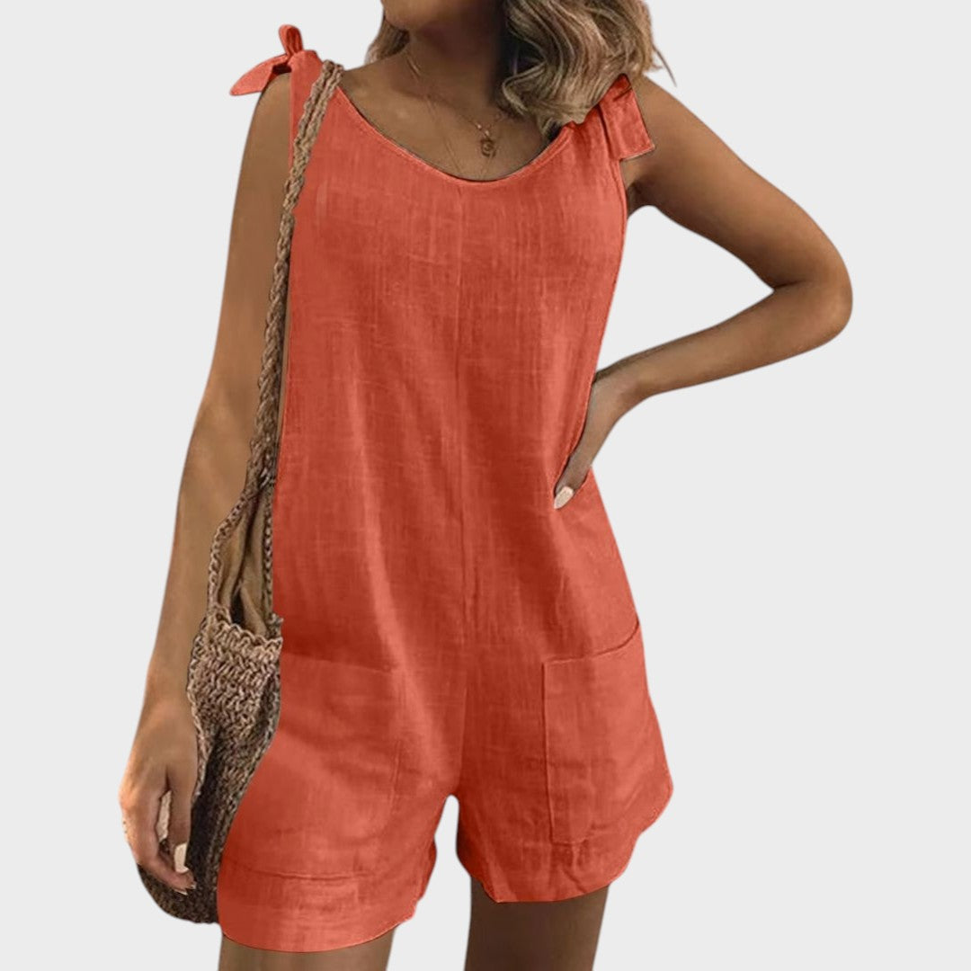 PETRA - Kapsáčové šaty s ramínky a kapsami