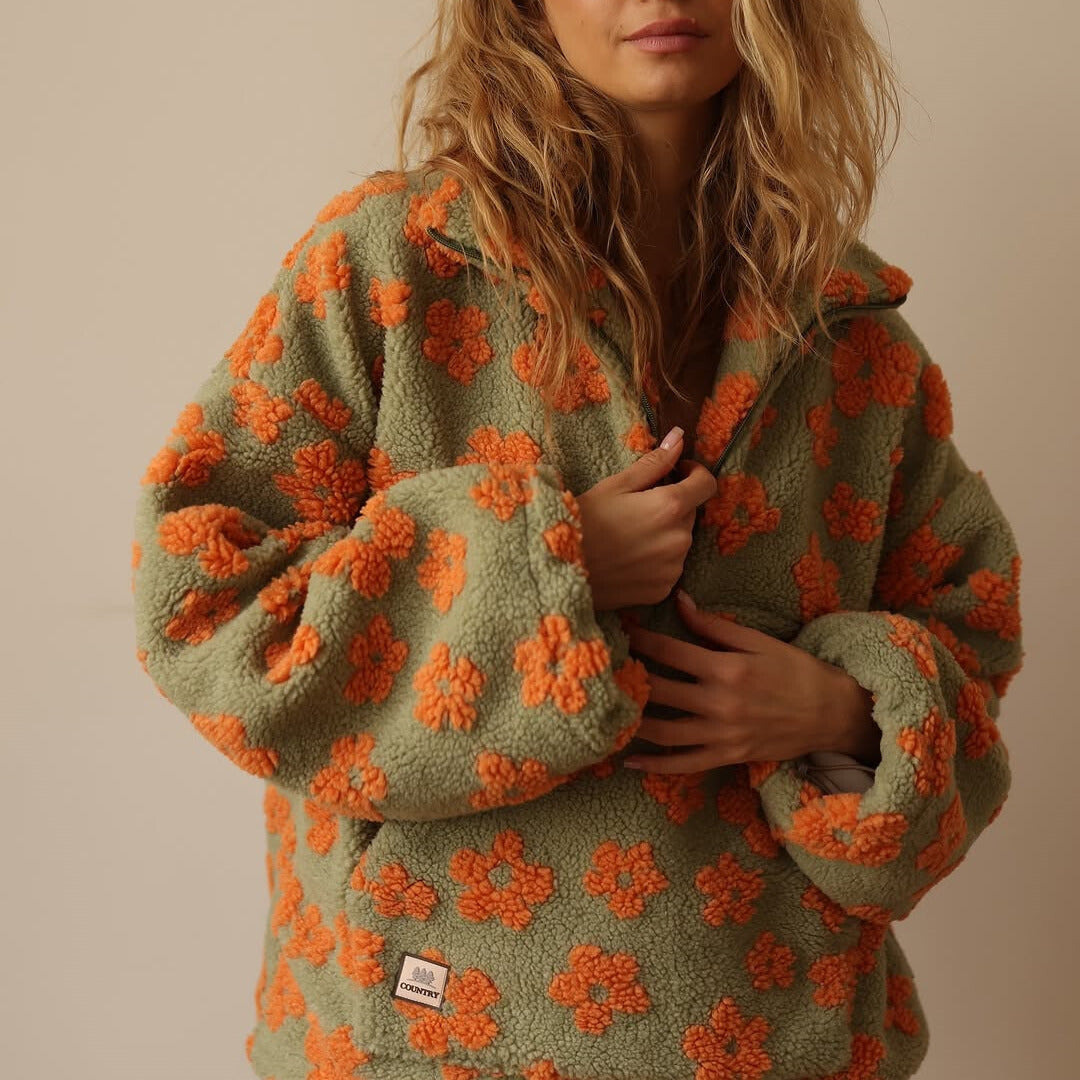 Daisy™ | Bohemian Fleece-Pulover