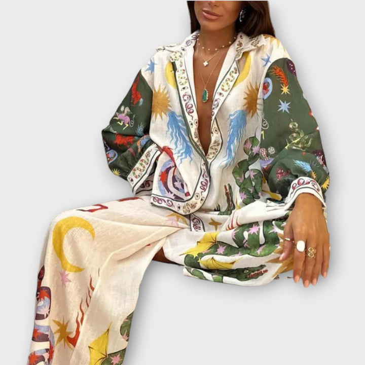 Stella - Elegantní dámský dvoudílný outfit