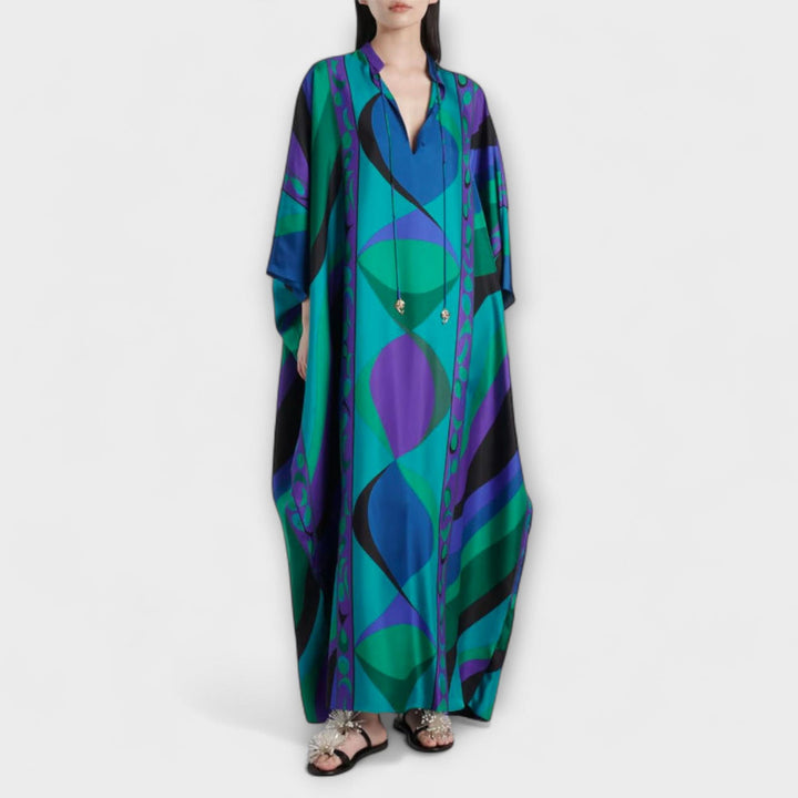 Harper - Vibrantní Psychedelický Kaftan