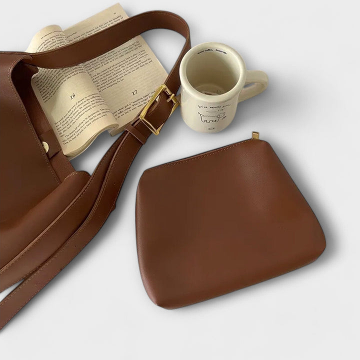 Lenka - Elegantní kabelka přes rameno z umělé kůže