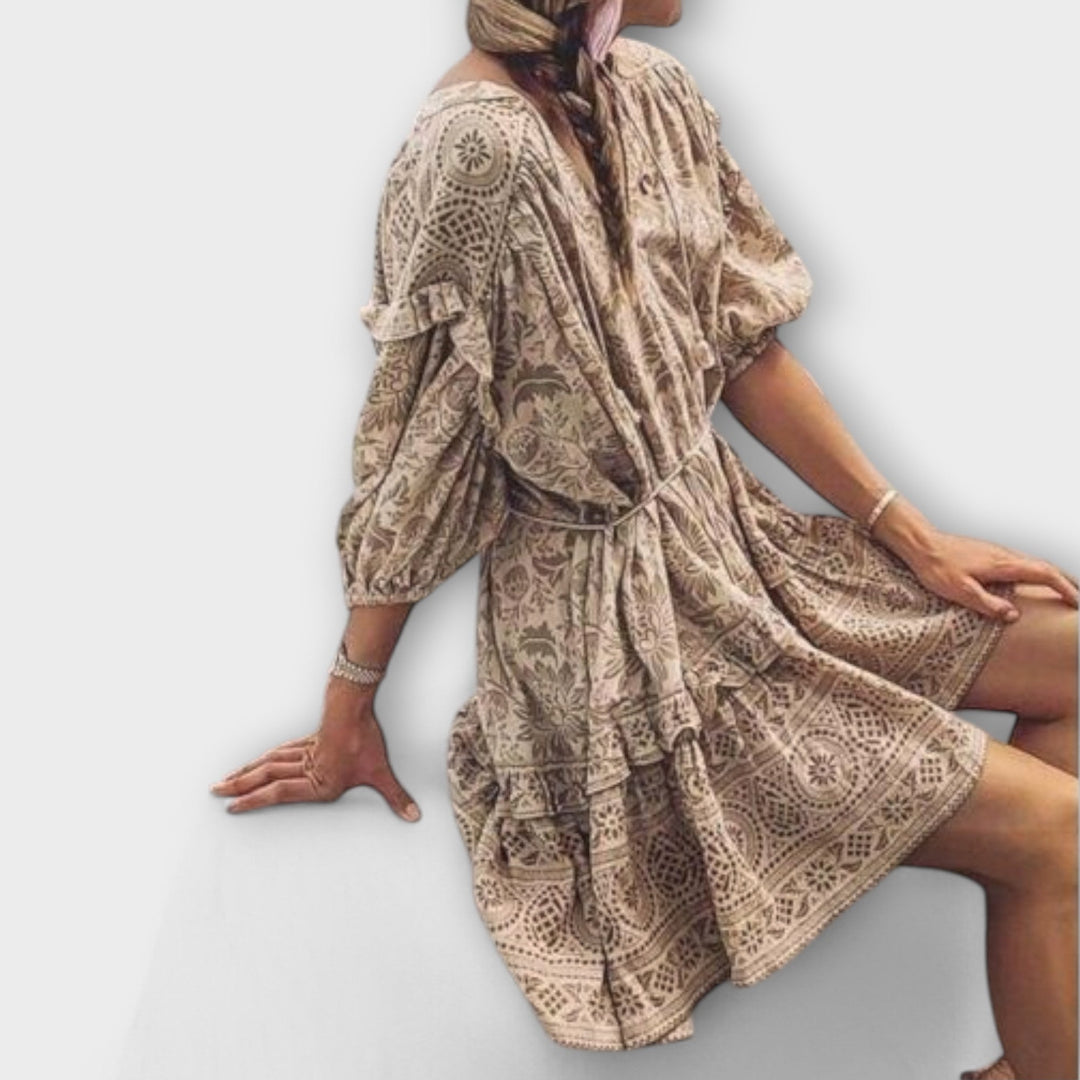 DALILA – Dámské Šaty v Rustikálním Stylu