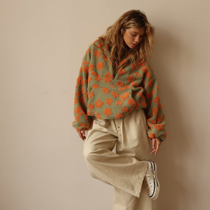 Daisy™ | Bohemian Fleece-Pulover