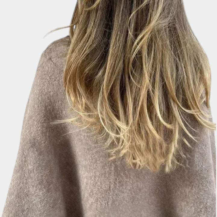 Lenka - Krátký volný kardigan s netopýřími rukávy